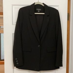 Halogen blazer in black, size large, like new.